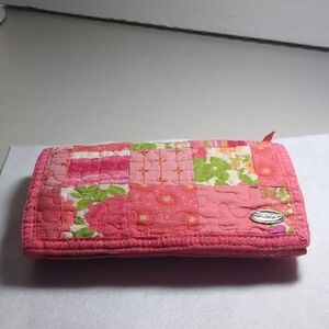 Donna Sharp Pink Quilted Women's Full Size Wallet